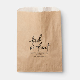 Papel Bolsa de tratados de la fiesta de Halloween / Bols