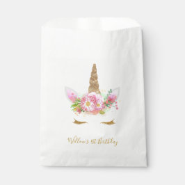 Papel Bolsa de unicornio a favor de la cara