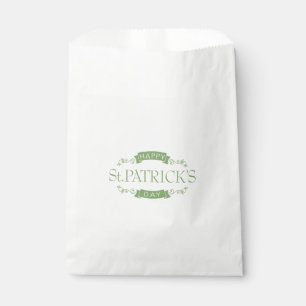 Papel Bolsa del trato favorito de St. Patrick