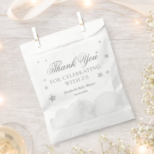 Papel Bolsa favorita Baby Shower de Estrella Gris Twinkl