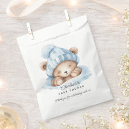 Papel Bolsa favorita Baby Shower del oso de acurrucarse