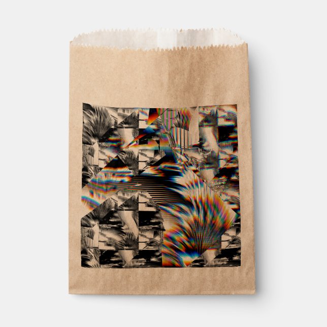Papel Bolsa favorita de ataque con arco iris (Anverso)