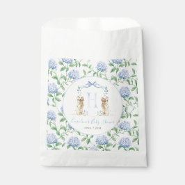 Papel Bolsa favorita de Baby Shower de perrito masculino