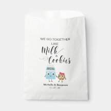Bolsa favorita de bodas - Juntamos galletas y lech