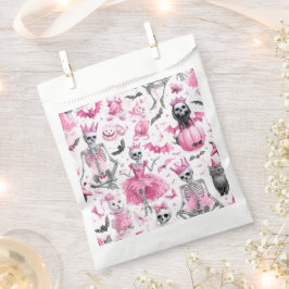 Papel Bolsa favorita de Halloween para la princesa Skele