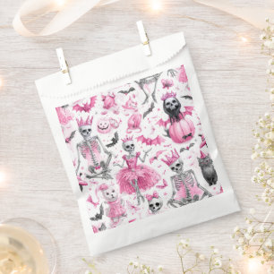 Papel Bolsa favorita de Halloween para la princesa Skele