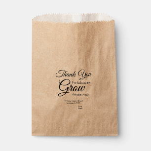 Papel Bolsa favorita de regalo de semillas