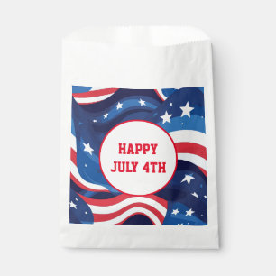 Papel Bolsa favorita de trato patriótico