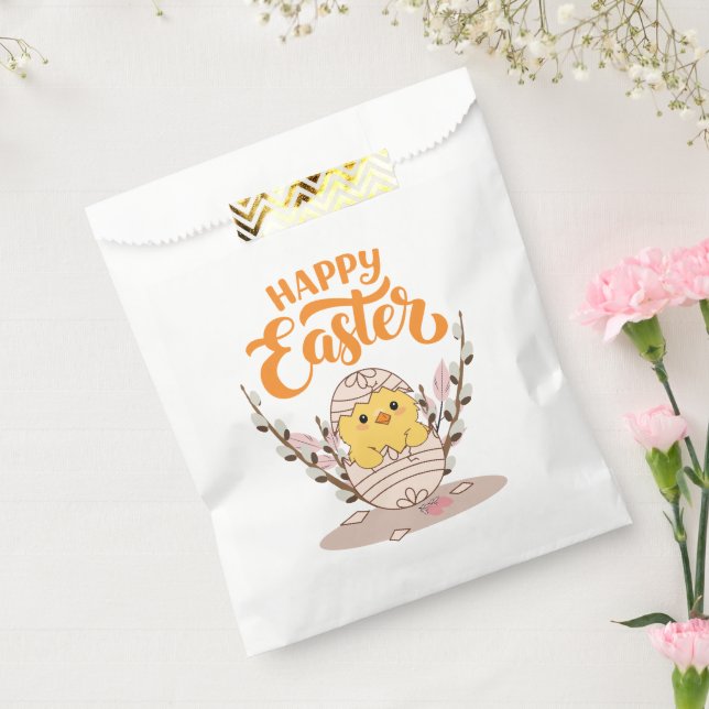 Papel Bolsa feliz de tratantes de Pascua - Pollo lindo e (Sellado)