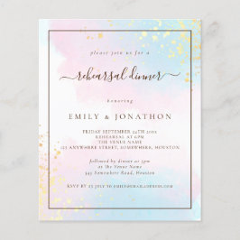 PAPEL | Cena de ensayo de acuarela Verde azulada r