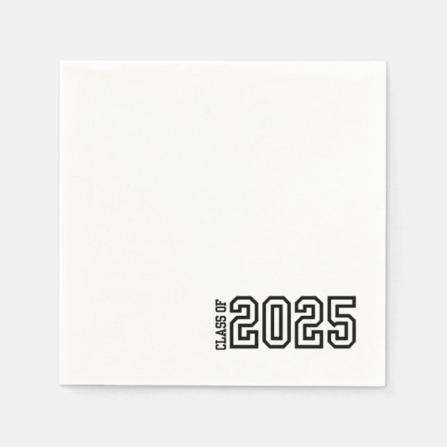 Papel Clase de servilleta 2025 (Anverso)