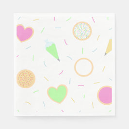 Papel Colección de la servilleta de almuerzo de cumpleañ