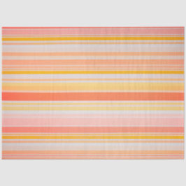 Papel colorido a rayas de tejido artístico