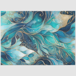 Papel colorido abstracto en el tejido de la tinta