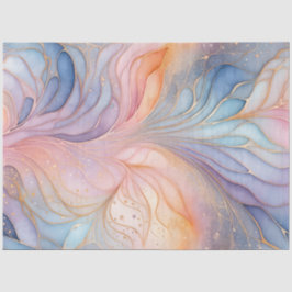 Papel colorido abstracto en el tejido de la tinta