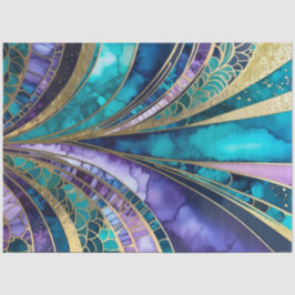 Papel colorido Art Déco