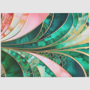 Papel colorido Art Déco