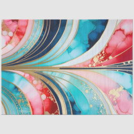 Papel colorido Art Déco