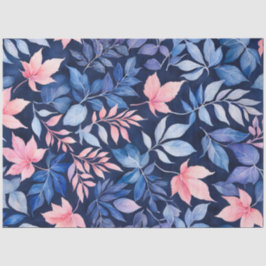 Papel colorido de arte botánico