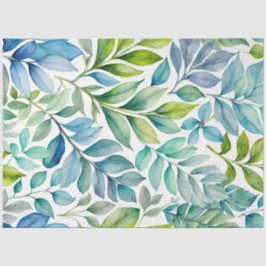 Papel colorido de arte botánico