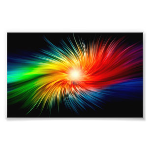 Papel colorido de la foto de las ondas los 25.4cm