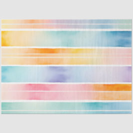 Papel colorido de las bandas de color de agua