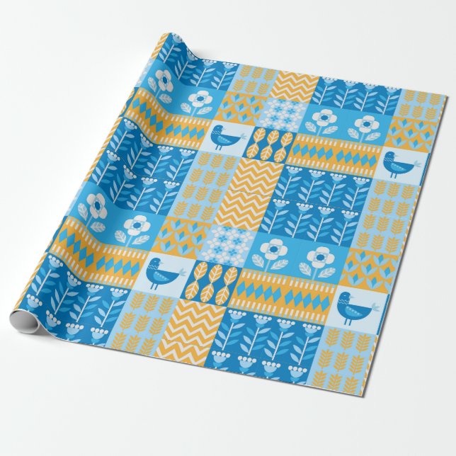 Papel colorido decorativo (Desenrollado)