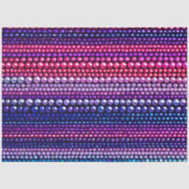 Papel colorido del tejido del arte de la barba