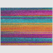 Papel colorido del tejido del arte de la barba