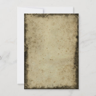 Papel con manchas de edad oscura y vintage en blan