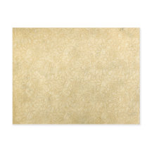 Papel con manto floral vintage postal en blanco