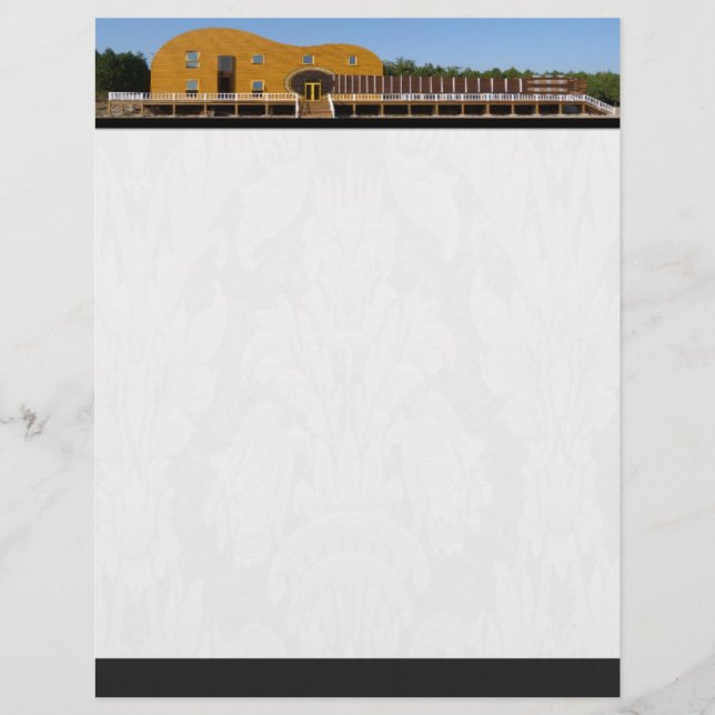 Papel con membrete de construcción de guitarras (Anverso)