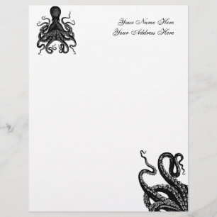 Papel con membrete de Kraken