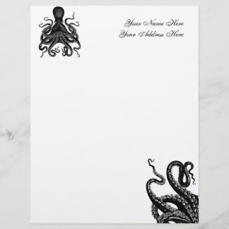 Papel con membrete de Kraken