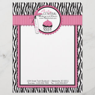 Papel con membrete de la moda del boutique