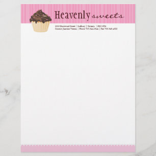 Papel con membrete de la panadería