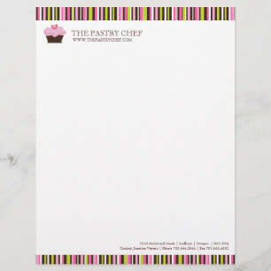 Papel con membrete de la panadería