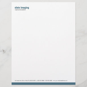 Papel con membrete de la pizarra del panel de la