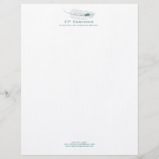 Papel con membrete de la pluma II