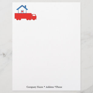 Papel con membrete de trueque del motor