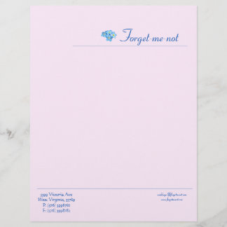 Papel con membrete de Weddings Company