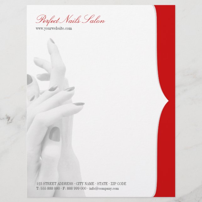 Papel con membrete del negocio del centro de la (Anverso)