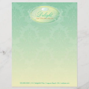 papel con membrete del placer 311-Teal
