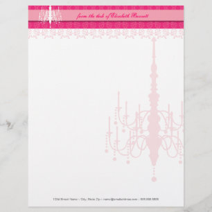 Papel con membrete elegante lamentable de la