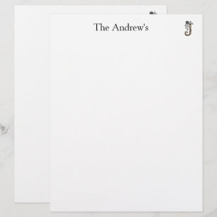 Papel con membrete elegante LOGO