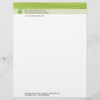 Papel con membrete Environmental Company