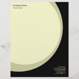 Papel con membrete moderno del negocio - neutral