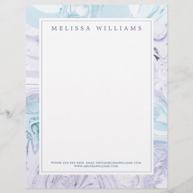 Papel con membrete moderno profesional creativo de (Anverso)