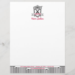 Papel con membrete moderno profesional del negocio