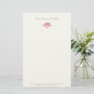 Papel con membrete personalizado de zapatillas de 
